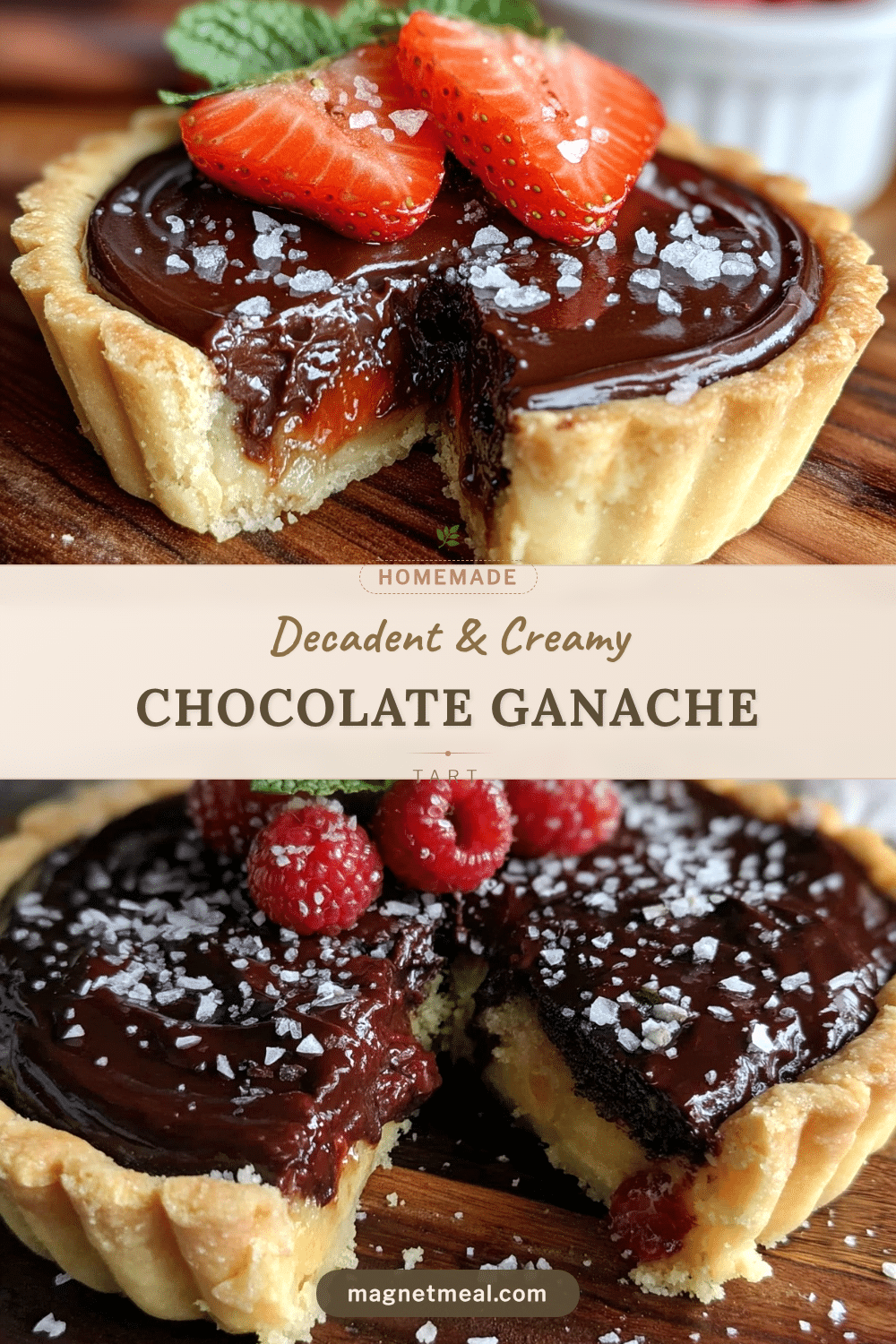 chocolate ganache tart recipe