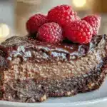 chocolate mousse cake - featured image