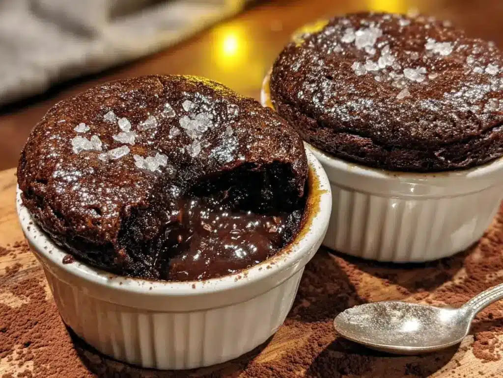 chocolate soufflé for two - featured image