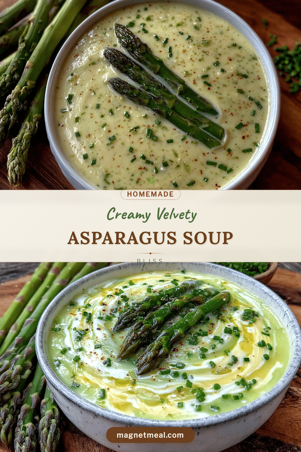 creamy asparagus soup recipe