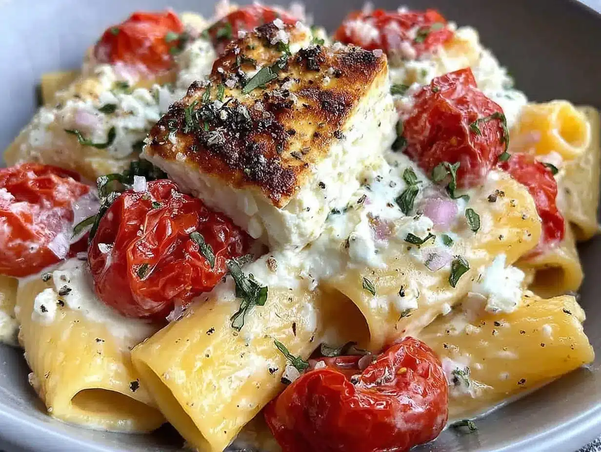 creamy boursin pasta preparation steps