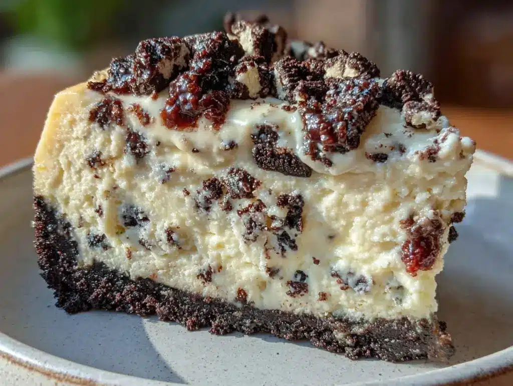 creamy cookies and cream cheesecake delight - featured image