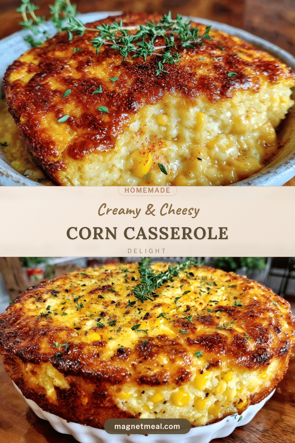 creamy corn casserole recipe