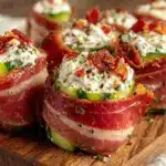 creamy ham pickle wraps - featured image