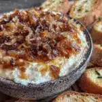creamy homemade french onion dip - featured image