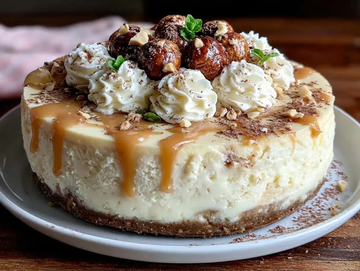 Creamy Irish Cream Cheesecake Delight preparation steps