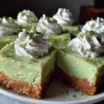 creamy key lime pie bars - featured image