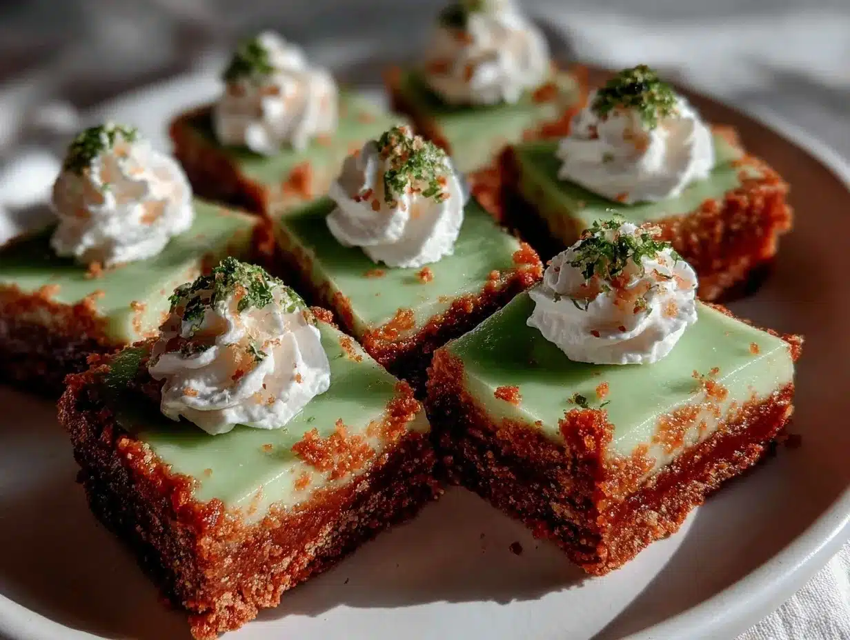 creamy key lime pie bars preparation steps