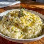 creamy lemon Parmesan risotto - featured image