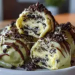 creamy mint Oreo truffles - featured image