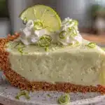 creamy no-bake key lime pie recipe - featured image