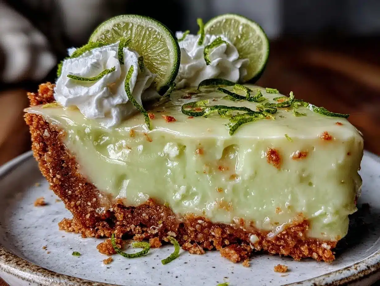 creamy no-bake key lime pie recipe preparation steps