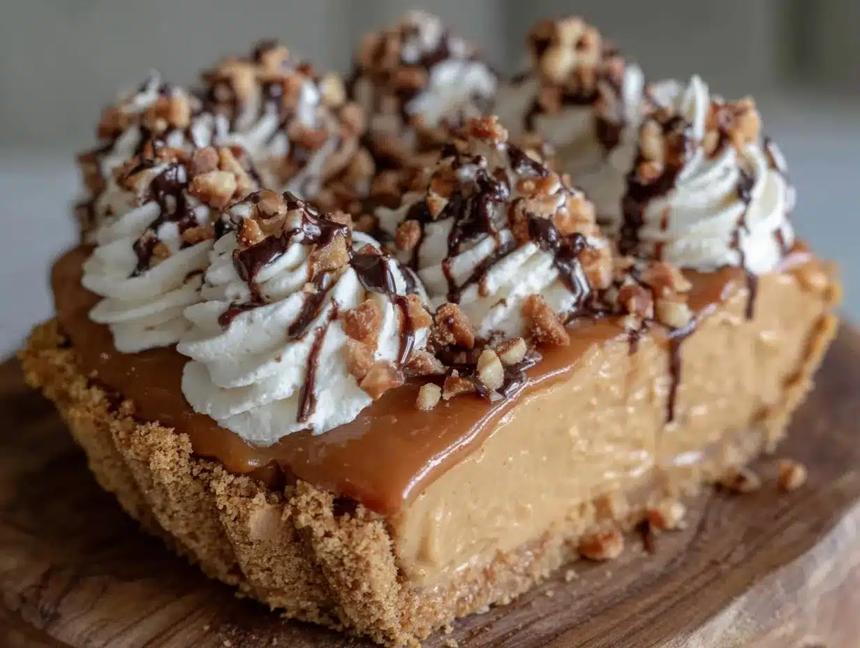 creamy no-bake peanut butter pie recipe preparation steps