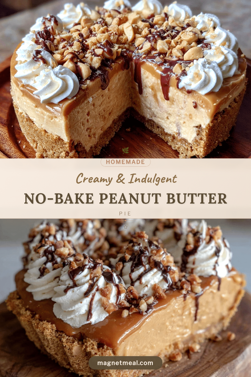 creamy no-bake peanut butter pie recipe recipe