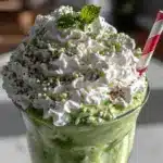 creamy shamrock shake copycat recipe - featured image