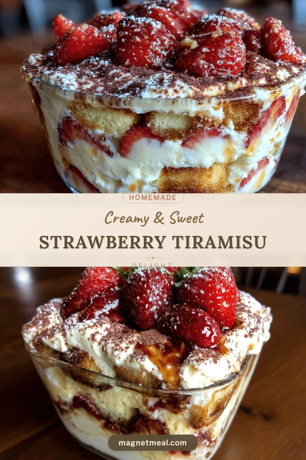 creamy strawberry tiramisu delight recipe
