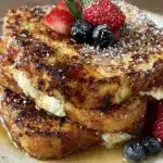 creamy stuffed French toast - featured image