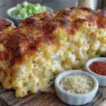 creamy ultimate mac and cheese bar - featured image