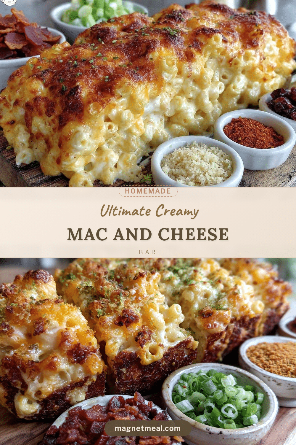 creamy ultimate mac and cheese bar recipe