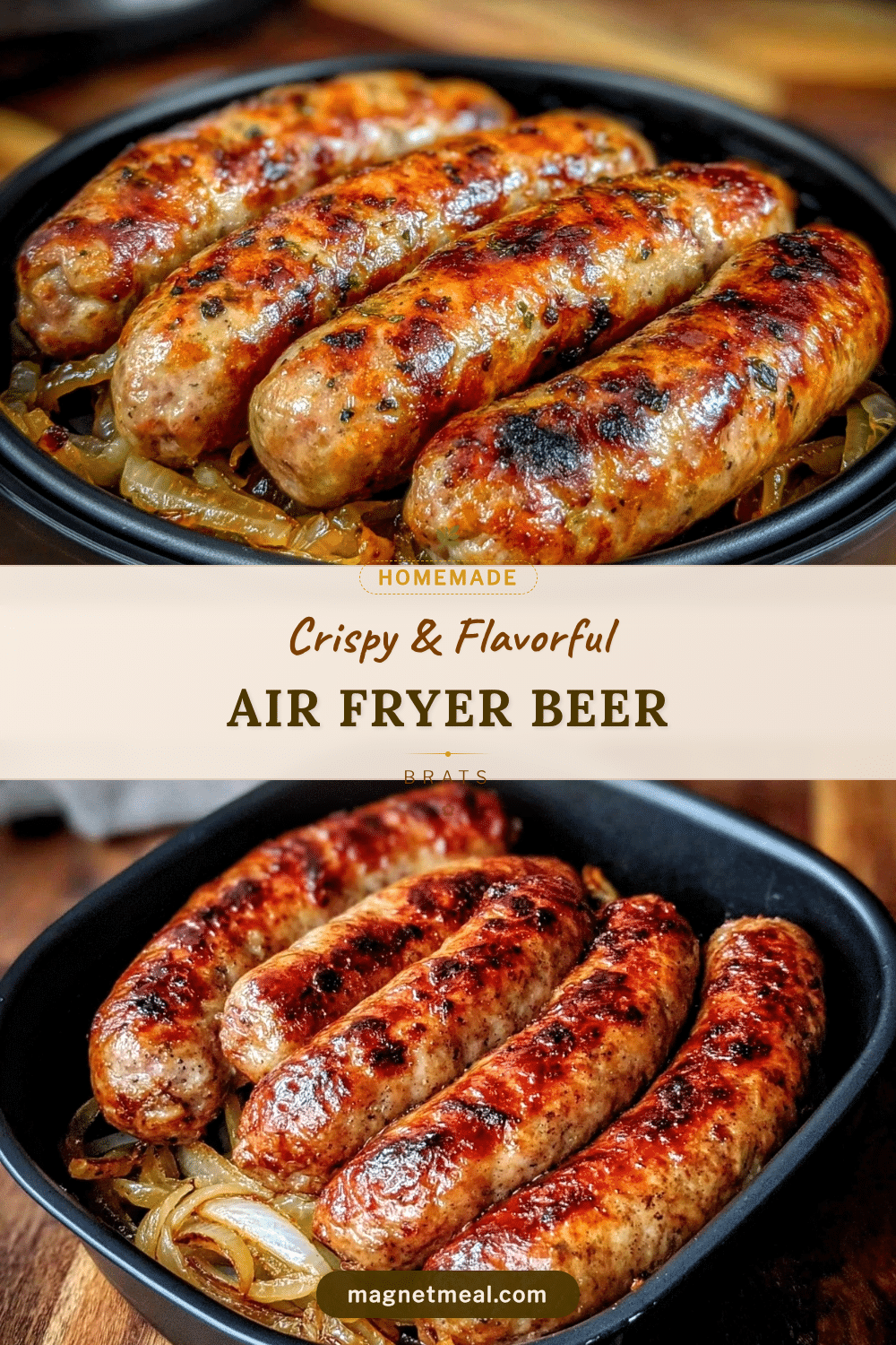 crispy beer brats air fryer recipe recipe