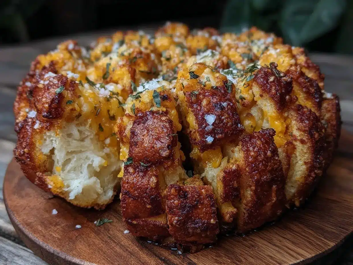 Crispy Bloomin Onion Bread preparation steps