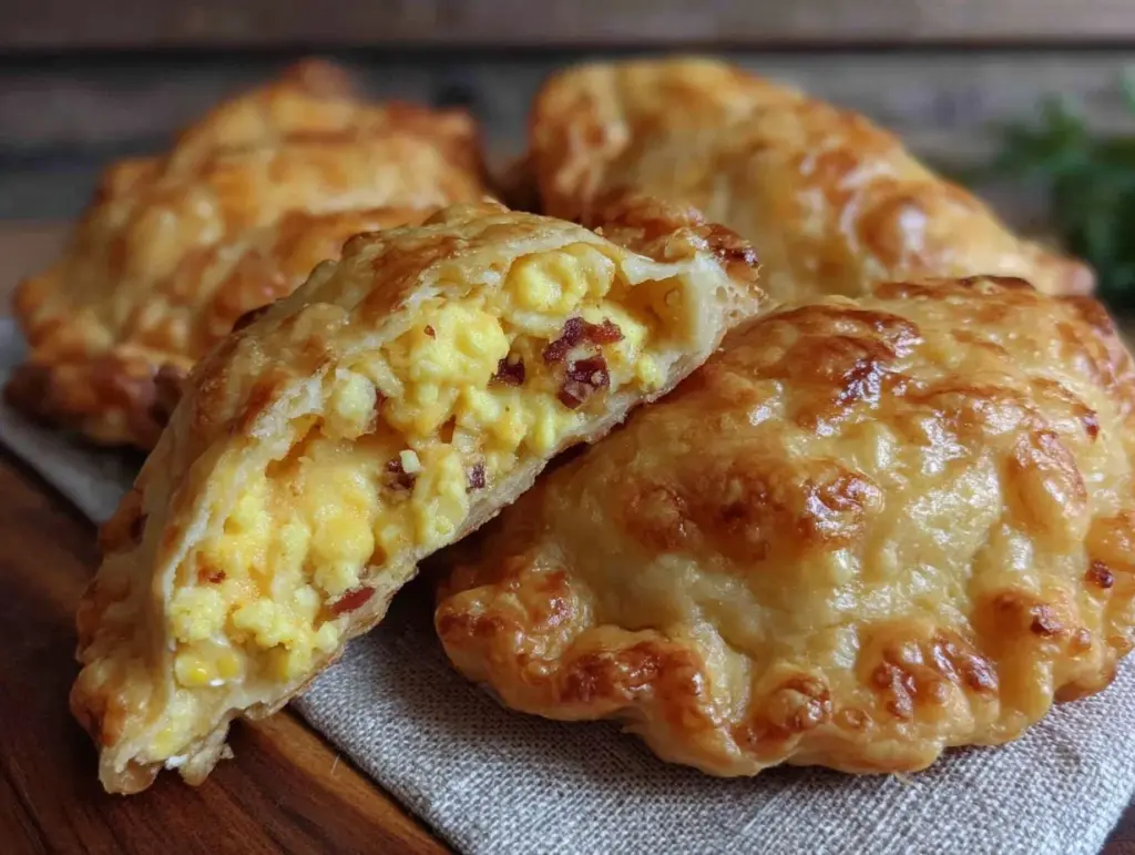 crispy breakfast empanadas - featured image