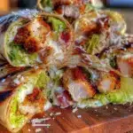 crispy chicken caesar wraps - featured image