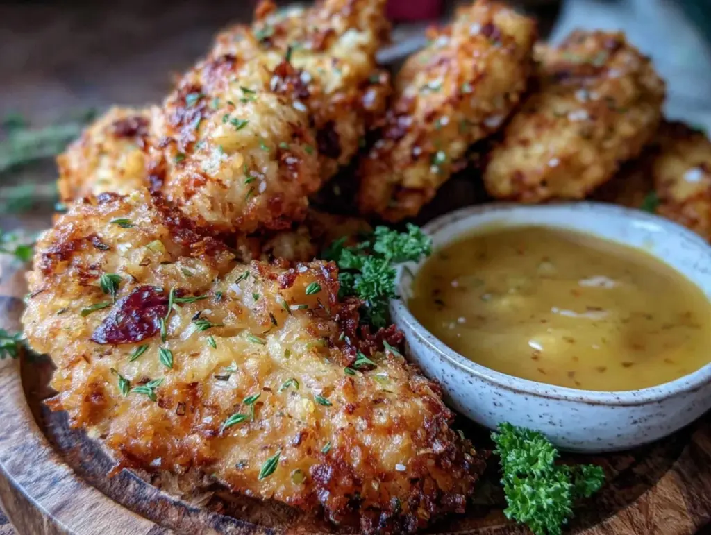 crispy chicken tenders recipe - featured image