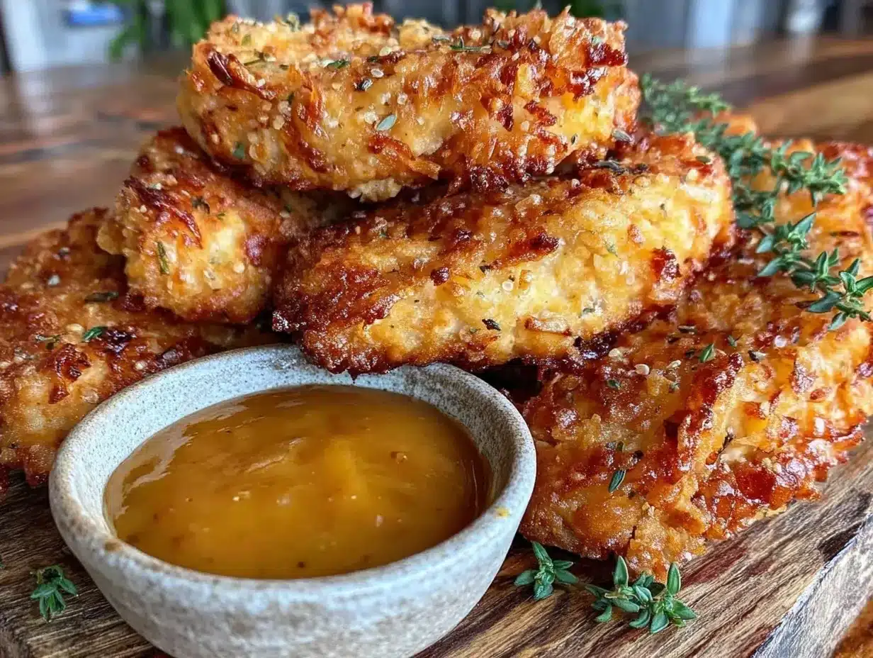crispy chicken tenders recipe preparation steps