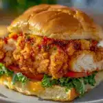 crispy copycat chick-fil-a sandwich recipe - featured image
