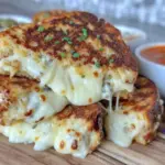 crispy grilled cheese - featured image