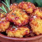 crispy honey butter chicken bites - featured image