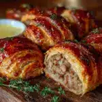 crispy Irish sausage rolls - featured image