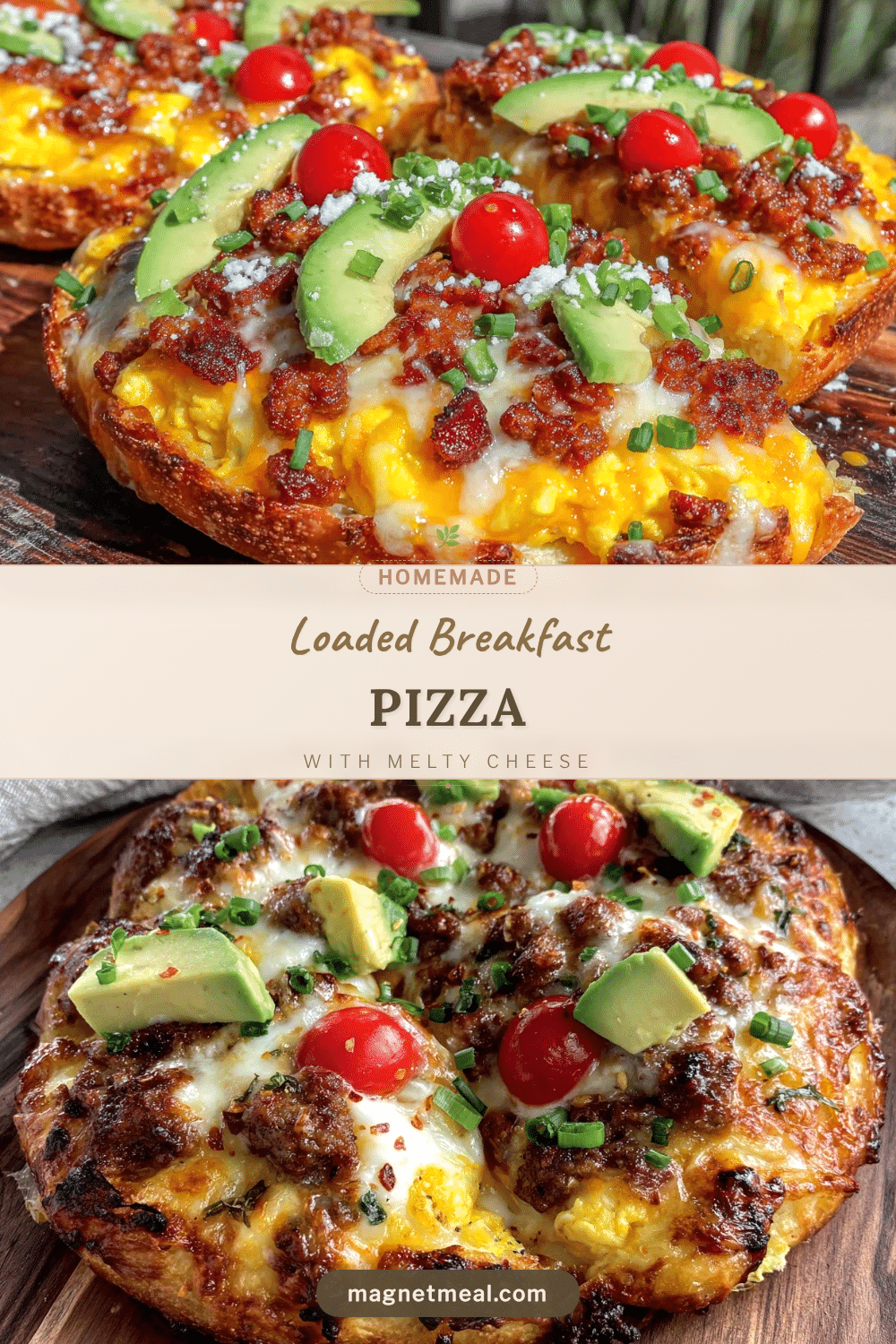 crispy loaded breakfast pizza recipe