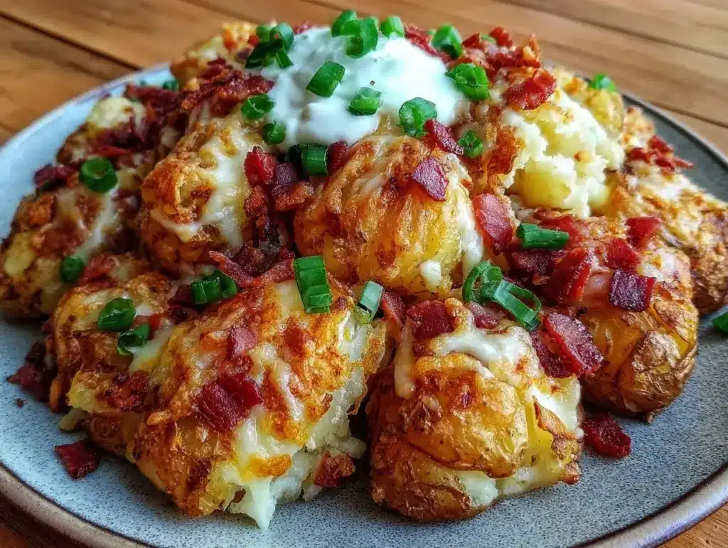 crispy loaded breakfast potatoes - featured image