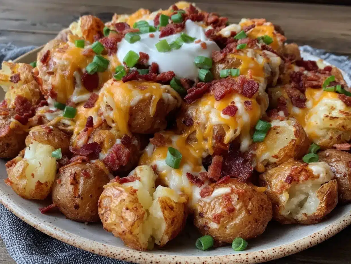 crispy loaded breakfast potatoes preparation steps