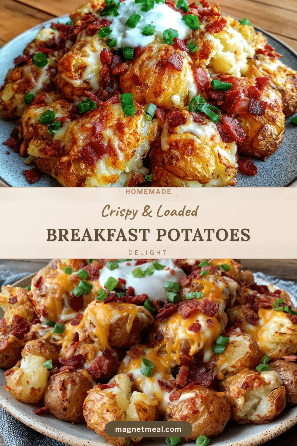 crispy loaded breakfast potatoes recipe