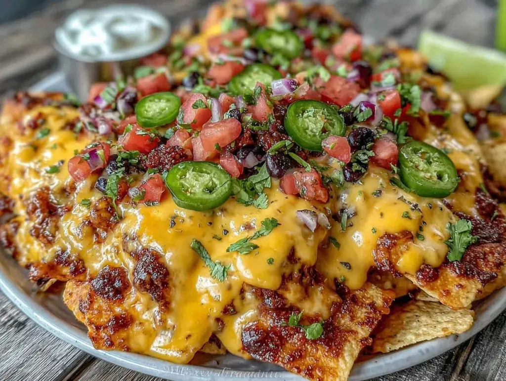 Crispy Loaded Nachos Supreme - featured image