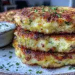 crispy mashed potato pancakes - featured image