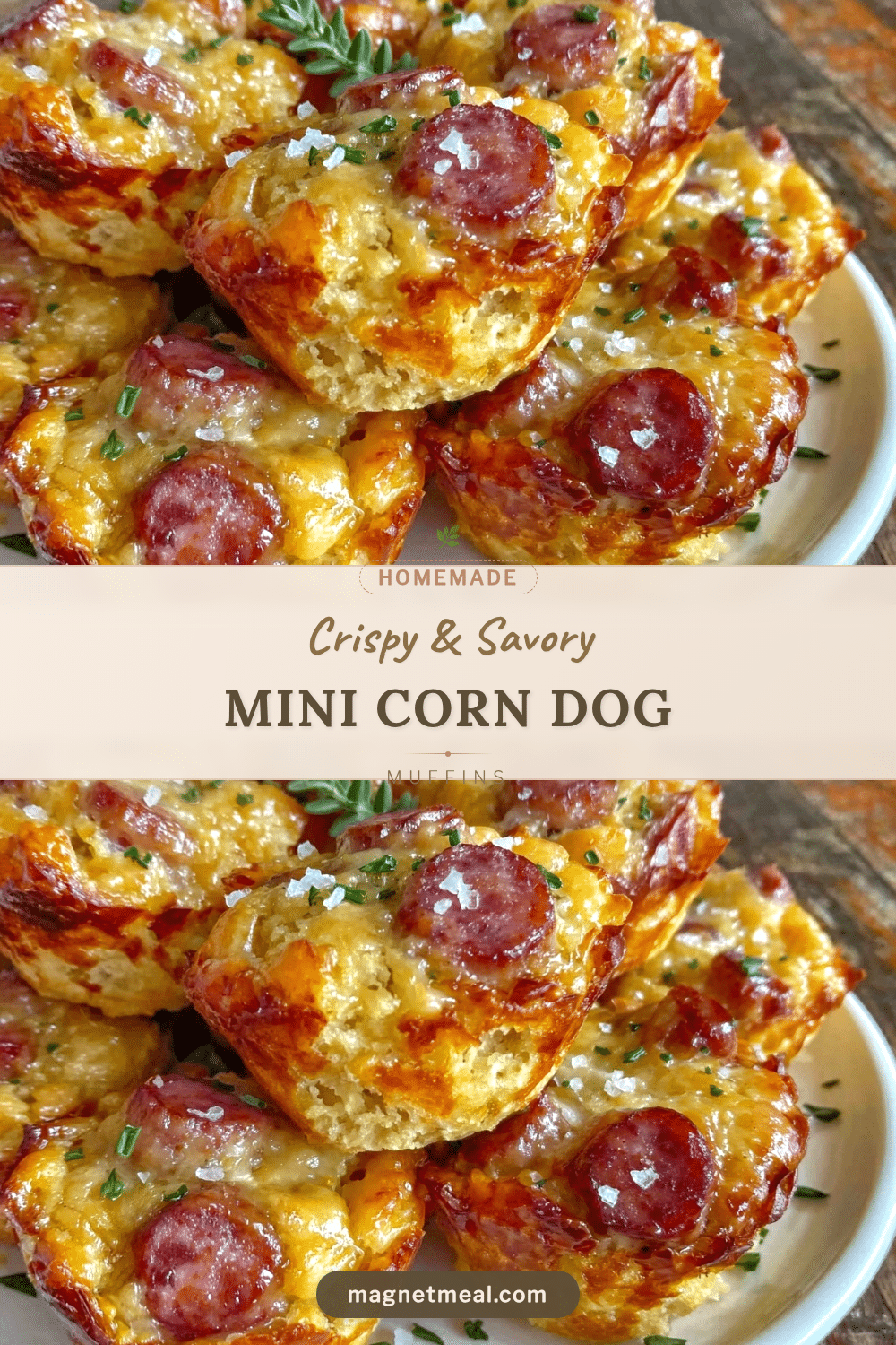 crispy mini corn dog muffins recipe