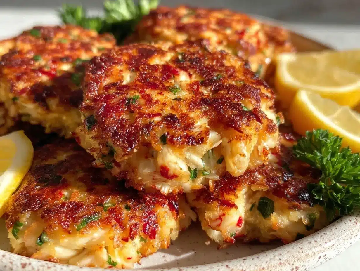 crispy mini crab cakes recipe preparation steps