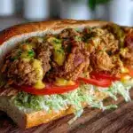crispy oyster po boy - featured image