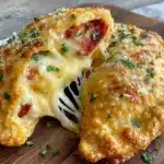 crispy pizza pockets - featured image