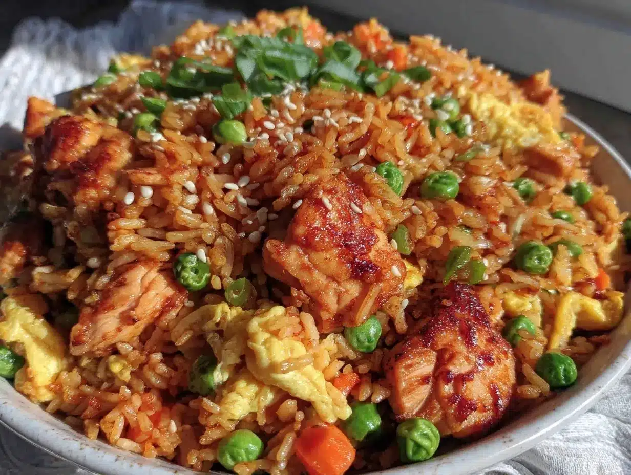 crispy restaurant style chicken fried rice preparation steps