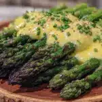 crispy roasted asparagus - featured image