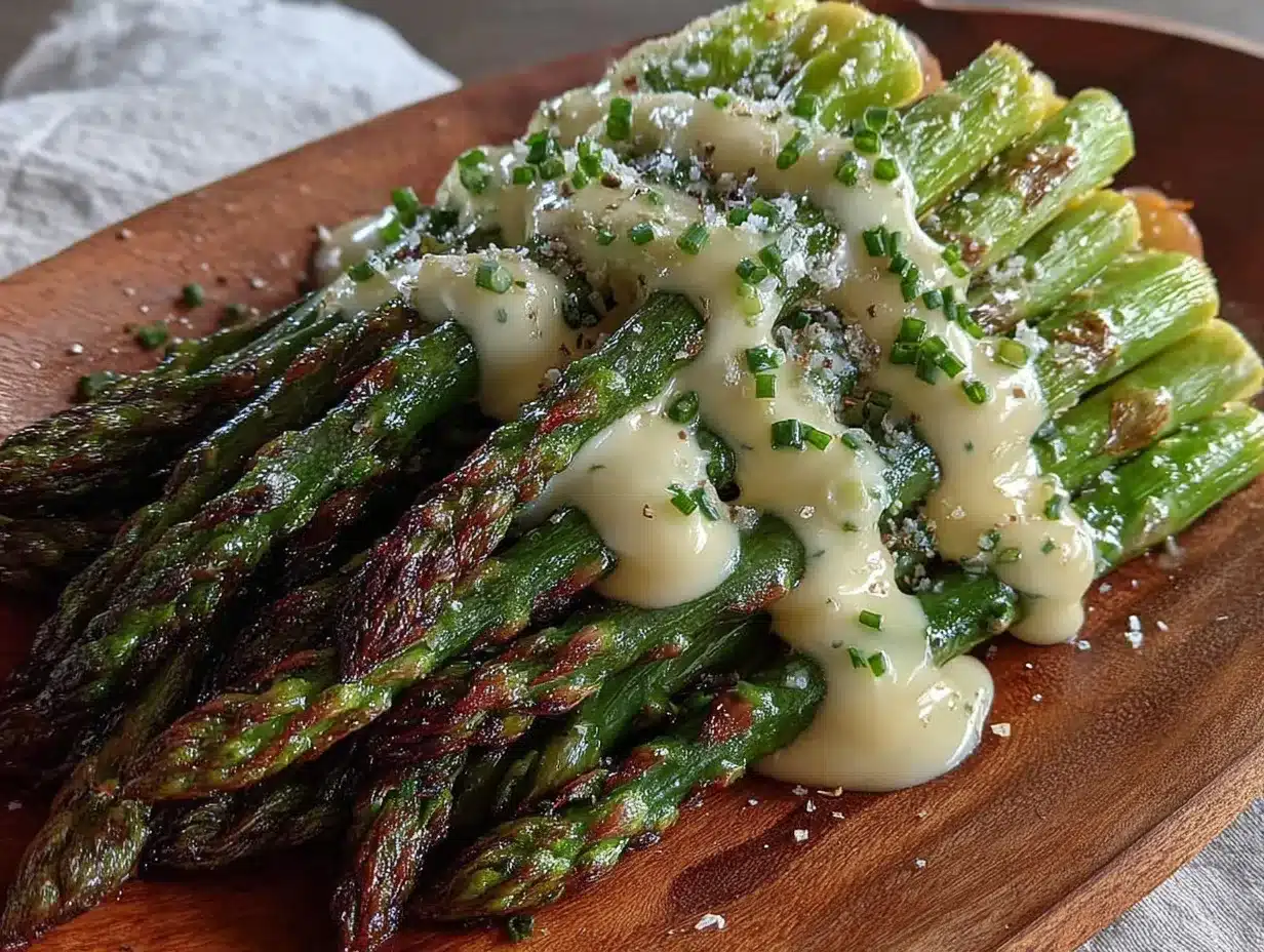 crispy roasted asparagus preparation steps