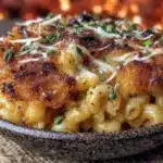 crispy smoked mac and cheese - featured image