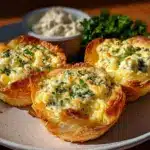 crispy spinach artichoke phyllo cups - featured image