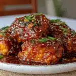 crockpot honey garlic chicken - featured image
