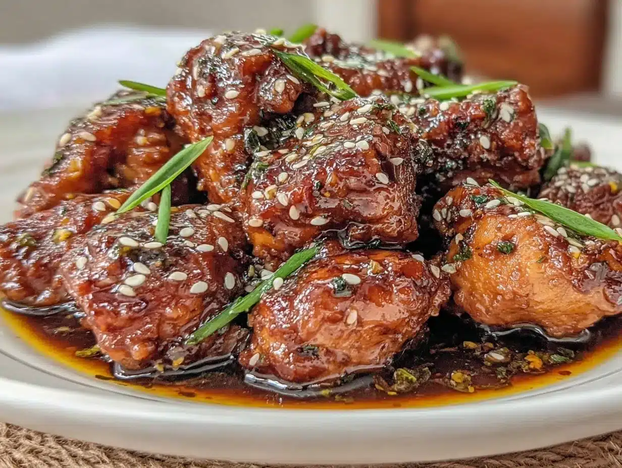 crockpot honey garlic chicken preparation steps